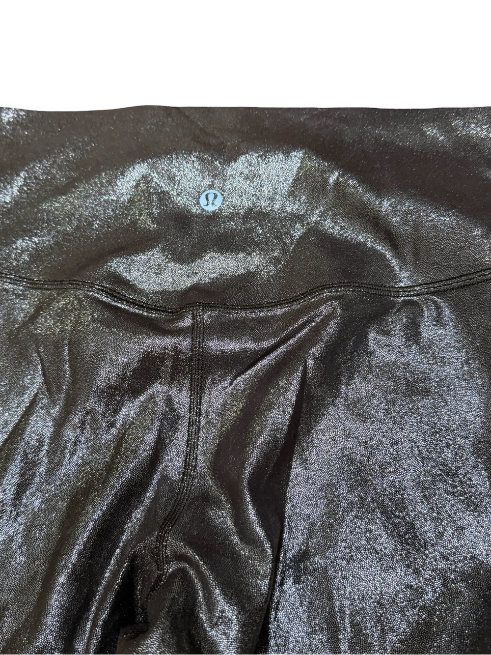 ✨ Lululemon Align High-Rise Crop 21" Radiate Foil Print French Press Size 12 - Picture 15 of 16